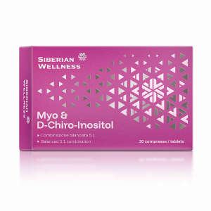 Wellness Pro. Мио- и D-хиро-инозитол, 30 таблетки